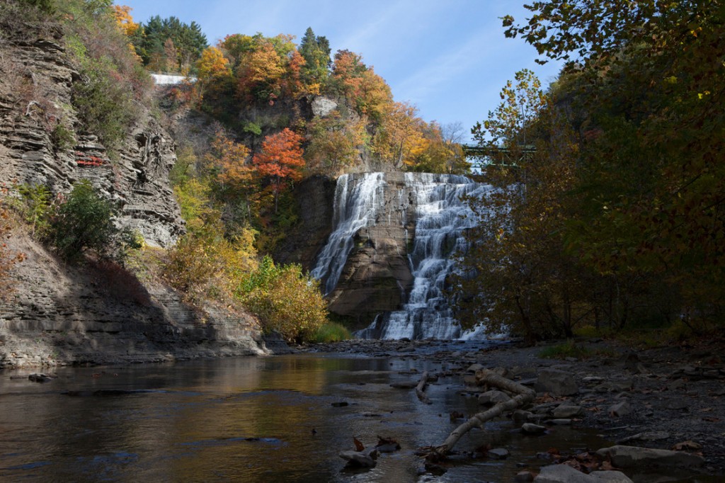 Ithaca Falls on Fall Creek Jason Koski/University Photography